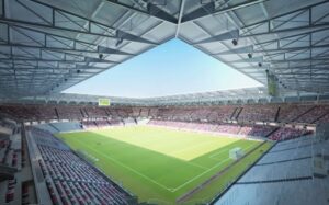 フライブルクのスタジアムへの行き方
